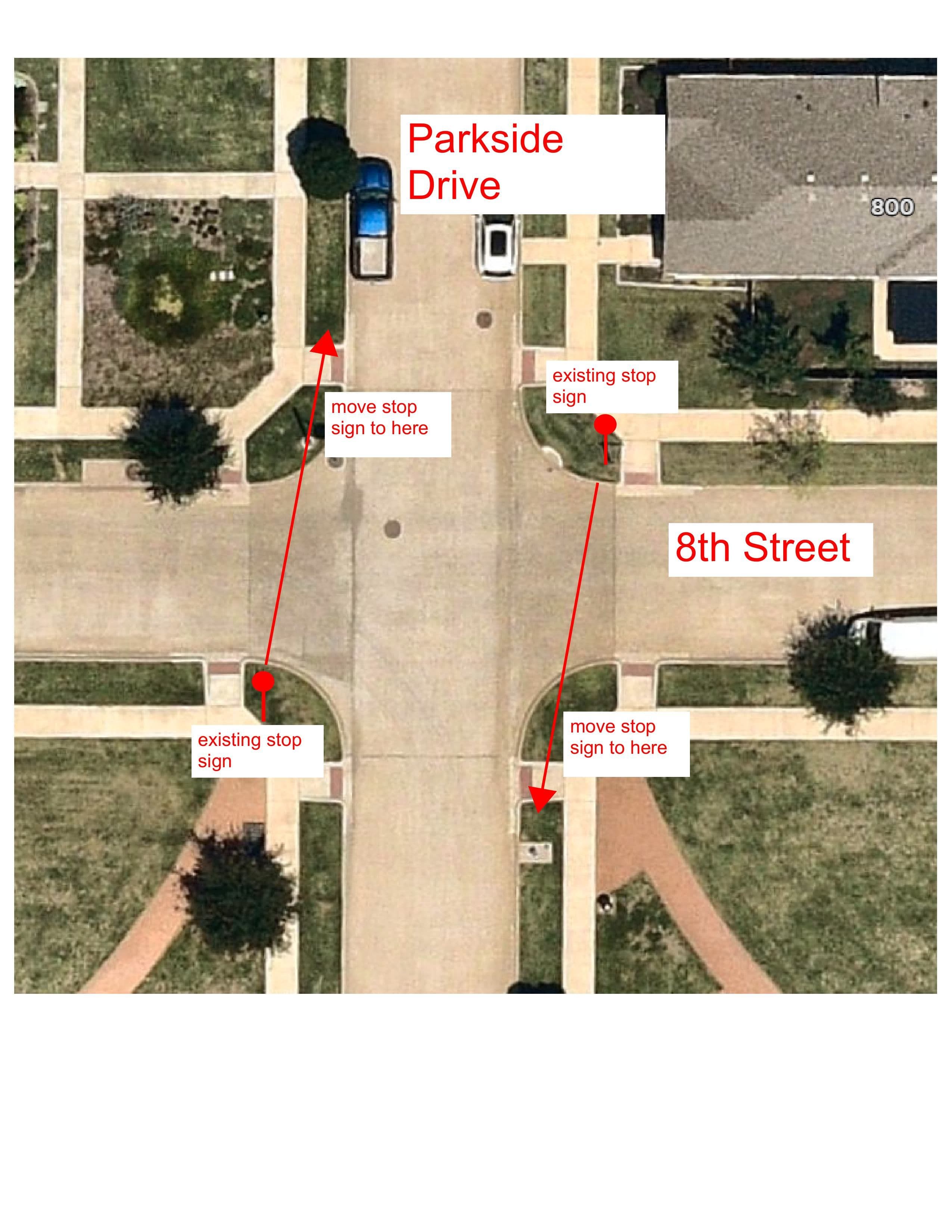 Parkside Drive Stop Signs.jpg
